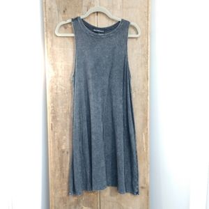 Derek Heart Heather Grey Sleeveless Dress